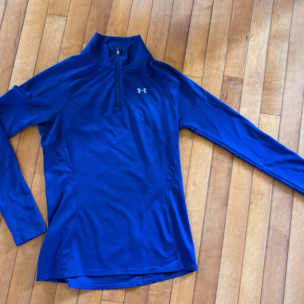 Under Armour Royal Blue Quarter Zip Top